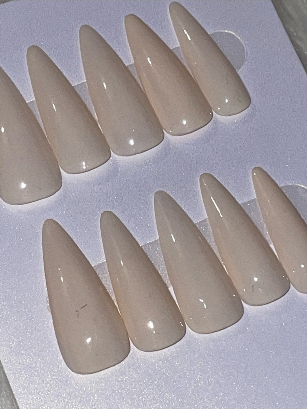 10 Press  On Nails ~ Number 4 ~ Size Small